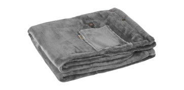 Calefacción electrica - MANTA INALAMBRICA 150X80CM GRIS