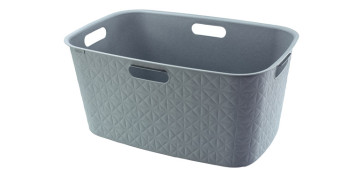 Cajas y baules - CESTO ROPA L SOFTEX 45L AZUL BRUMA