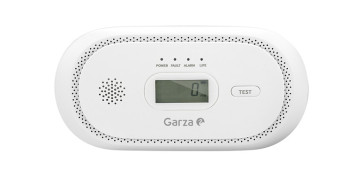 DETECTOR MONOXIDO DE CARBONO CO BRAN 85DB INDICADOR LED TEST 10 AÑOS
