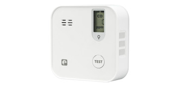 DETECTOR MONOXIDO DE CARBONO CO SMART WIFI EROS 85DB AVISO A LA APP SONIDO DESDE 50PPM