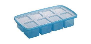 BANDEJA 8 CUBITOS HIELO XXL CON TAPA 
