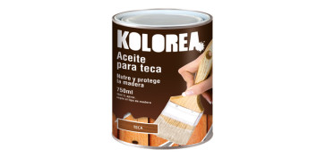 Proteccion y tratamiento para madera - ACEITE TECA KOLOREA 750 ML TECA