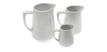 Vajillas - LECHERA BLANCA 480ML 12X12,5X6,5XM 0,48L