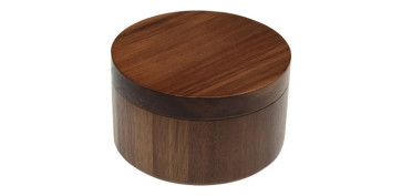 SALERO REDONDO DE ACACIA 11,7X11,7X6,8CM