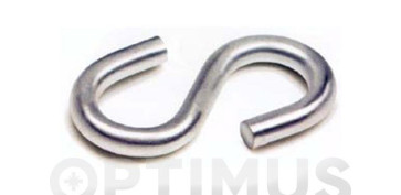 Cables y cadenas - GANCHO ESE GALVANIZADO Ø4,5-40 MM 200UDS
