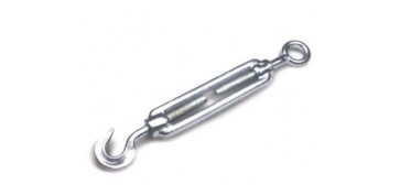 Cables y cadenas - TENSOR GANCHO ANILLA DIN 1480 CINCADO M 14 365 KG 10UDS