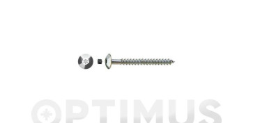 Fijación y Tornilleria - TIRAFONDO INVIOLABLE TORX CINCADO 7 X 85 MM 50UDS