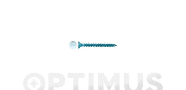 Fijación y Tornilleria - TIRAFONDO CINCADO CABEZA PLANA RANURA 3 X 35 MM 1000UDS