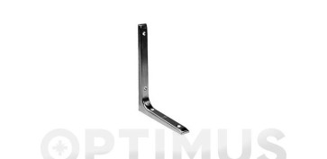 Alambre, muelles y sirgas - ESCUADRA SOPORTE CLASICO CINCADO 250 X 200 MM 20UDS