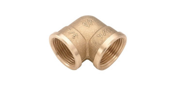 Conducción Cobre y aleacion - CODO H-H LATON 3/4\