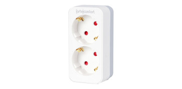 Material instalacion electrico - LADRON UNO A D.OS SIN INTERRUPTOR BLANCO 16A 250V IP20