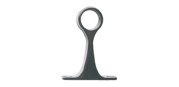 Estanterias y armarios - SOPORTE CENTRAL PARA TUBO DE ARMARIO REDONDO 12MM NIQUEL 50UDS