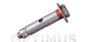 Fijación y Tornilleria - ANCLAJE REFORZADO INOX M-12 X 80 MM Ø16 MM 50UDS