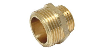 Conducción Cobre y aleacion - ENLACE LATON REDUCIDO M-M 3/8\