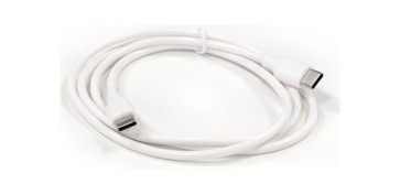 CABLE CONEXION USB-TIPO C BLANCO 1 MT