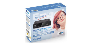 RECEPTOR TDT T2 GRABADOR NEGRO