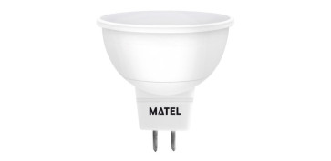 Bombillas - BOMBILLA LED DICROICA MR16 LUZ CALIDA 800LM 8W