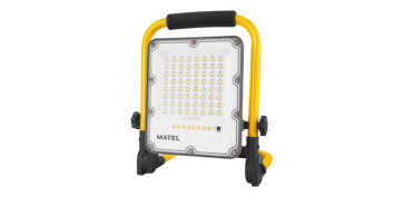 Iluminacion vivienda - PROYECTOR LED PLEGABLE RECARGABLE I65 LUZ FRIA 1000LM 100W