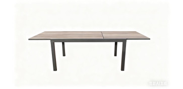 MESA ALUMINIO TABLERO DPC EXTENSIBLE 165-261X100 CM