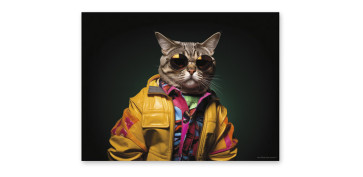 Textil y costura - MANTEL INDIVIDUAL FUNNY CATS FILOU 40X30CM