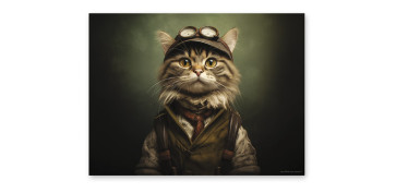 Textil y costura - MANTEL INDIVIDUAL FUNNY CATS OSCAR 40X30CM