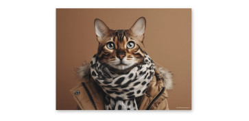 Textil y costura - MANTEL INDIVIDUAL FUNNY CATS PRINCESSE 40X30CM
