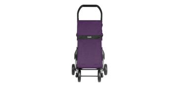 Textil y costura - CARRO COMPRA 4 RUEDAS MUUVI PLEGABLE PURPLE-ALUMINIO