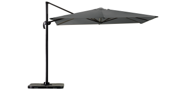 FOLLETO JARDIN 2026 - PARASOL ALUMINIO EXCENTRICO ANTRACITA 3 X 3 M