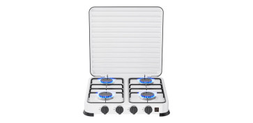 FOLLETO JARDIN 2026 - COCINA CAMPING GAS CON TAPA 4 FUEGOS