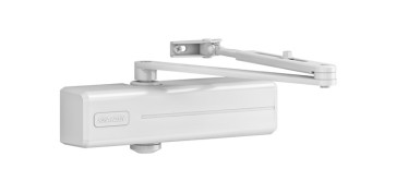 Carpinteria - CIERRAPUERTA DC120 BRAZO RETENEDOR FUERZA 3 BLANCO