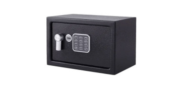 Carpinteria - CAJA FUERTE SOBREPONER BASICA PEQUEÑA NEGRA