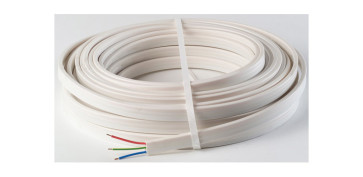 Cables - CABLE HILO FLEXIBLE H07Z1-K 3X1,5 TRIPLAN 50MT BLANCO