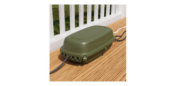 Material instalacion electrico - CAJA EXTERIOR VACIA VERDE D-LINE 360X195X116MM IP54