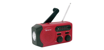 RADIO LINTERNA SOLAR Y DINAMO CRANK 2000MAH