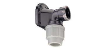 Conduccion Polietileno - FITTING CODO MIXTO 90º MURAL SERIE 7 25MM X 3/4\