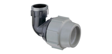Conduccion Polietileno - FITTING CODO MIXTO 90º ROSCA HEMBRA SERIE 7 20MM X 1/2\