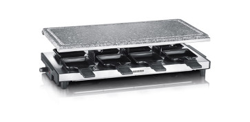 Electrodomesticos de cocina - RACLETTE GRILL PIEDRA 8 SERVICIOS - 1500W