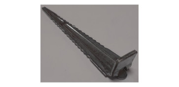 Fijación y Tornilleria - GAFA BASTIMENTO DENTADA Nº8 90MM 200UDS