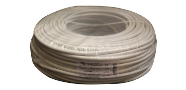 CABLE MANGUERA 500V H05VV-F 4G 2,5MM 75MT BLANCO