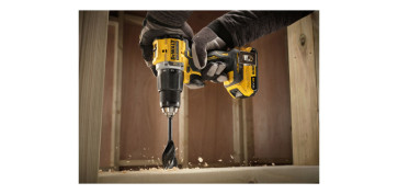 Taladros - TALADRO PERCUTOR SIN ESCOBILLAS XR 18V 13MM 74NM+2BATERIA LI-ION 2A