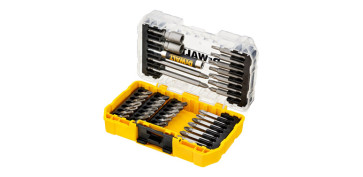 Juegos y kits para herramientas - JUEGO 40 PIEZAS ATORNILLAR PUNTAS + LLAVE DE VASO + GUIA TELESCÓPICA