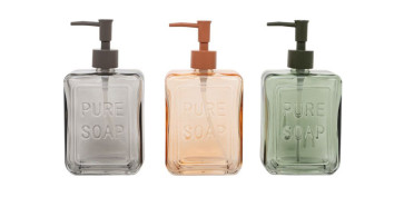 Ordenacion y conservacion de cocina - DISPENSADOR JABON CRISTAL PURE SOAP 570ML SURTIDO OTOÑO
