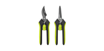 Herramienta manual de jardin - JUEGO DE TIJERAS PODA 1 MANO 2 UDS