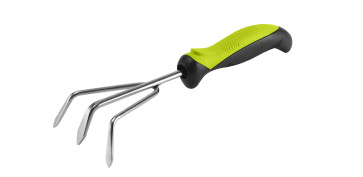 Herramienta manual de jardin - MULTICULTIVADOR ACERO INOXIDABLE MANGO BIMATERIAL