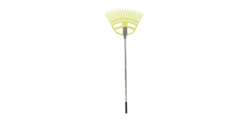 Herramienta manual de jardin - ESCOBA RECOGEHOJAS POLIPROPILENO 3 EN 1 MANGO ACERO INOX