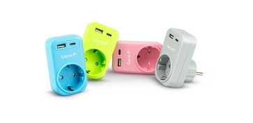 Material instalacion electrico - ADAPTADOR SCHUKO USB+USB-C PD20W COLOR SURTIDO