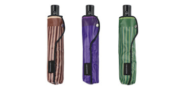 Novedades - PARAGUAS MUJER PLEGABLE MANUAL 3 SURTIDO SEDA RAYAS