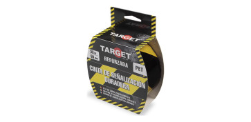 Señalizacion - CINTA ADHESIVA SEÑALIZACIÓN 33MTX50MM AMARILLA/NEGRA