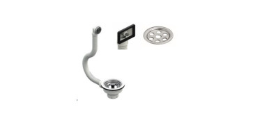 Evacuacion de aguas - VALVULA CESTA CON REBOZADERO S/V 1 1/2 X 115 