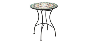 FOLLETO JARDIN 2026 - MESA ACERO MOSAICO Ø 60CM